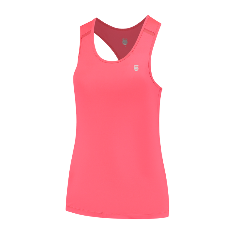 Débardeur K-Swiss Hypercourt Singlet Rose Femme - Esprit Padel Shop