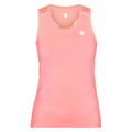 Camiseta de tirantes K-Swiss Hypercourt Singlet rosa para mujer