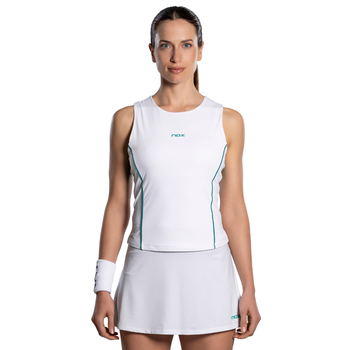 Débardeur Nox Pro Blanc Femme 2026 - Esprit Padel Shop