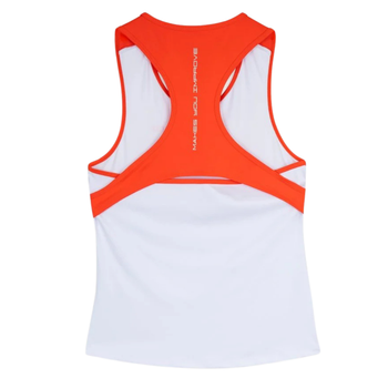 Débardeur Nox Team Blanc/Rouge Femme - Esprit Padel Shop