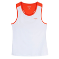 Camisola de alças Nox Team Branca/Vermelha para mulher