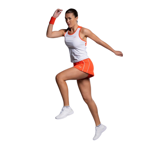 Débardeur Nox Team Blanc/Rouge Femme - Esprit Padel Shop