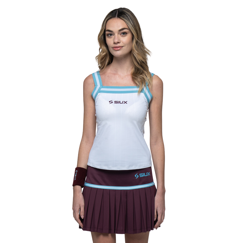 Siux Apex Women's White Tank Top - Esprit Padel Shop