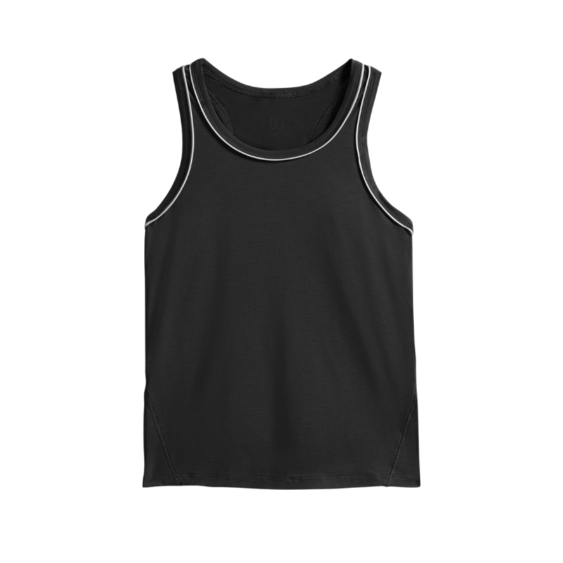 Débardeur Wilson Team Tank Noir Femme - Esprit Padel Shop