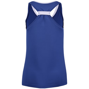 Débardeur babolat Play Tank Woman bleu dos - Esprit Padel Shop