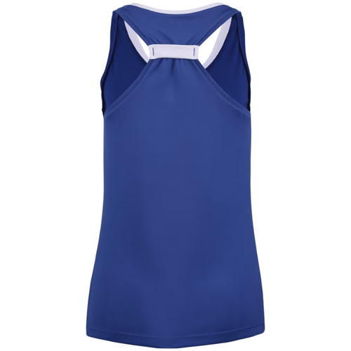 Débardeur babolat Play Tank Woman bleu dos - Esprit Padel Shop