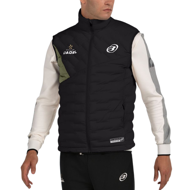 Doudoune sans manches Bullpadel Primo Noir - Esprit Padel Shop