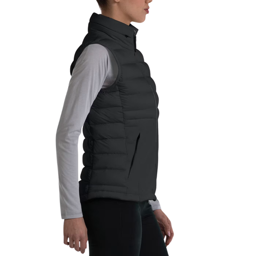 Piumino smanicato Bullpadel Esela Donna Nero - Esprit Padel Shop