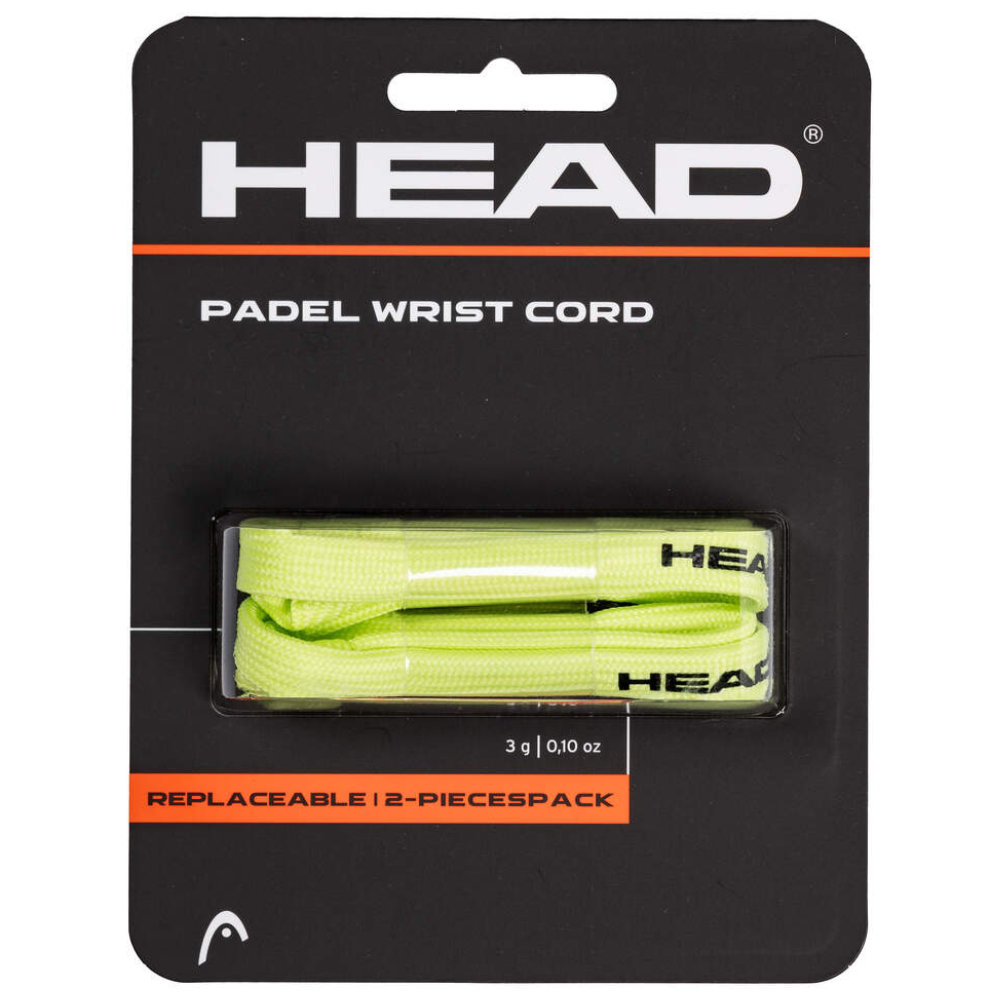 Dragonne Head Replaceable Padel Cord Jaune x2 - Esprit Padel Shop
