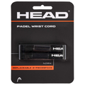Dragonne Head Replaceable Padel Cord Noir x2