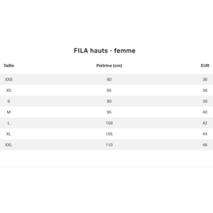 Débardeur Fila Hilke Blanc Femme