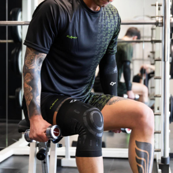 Genouillère Floky Support Noir - Esprit Padel Shop