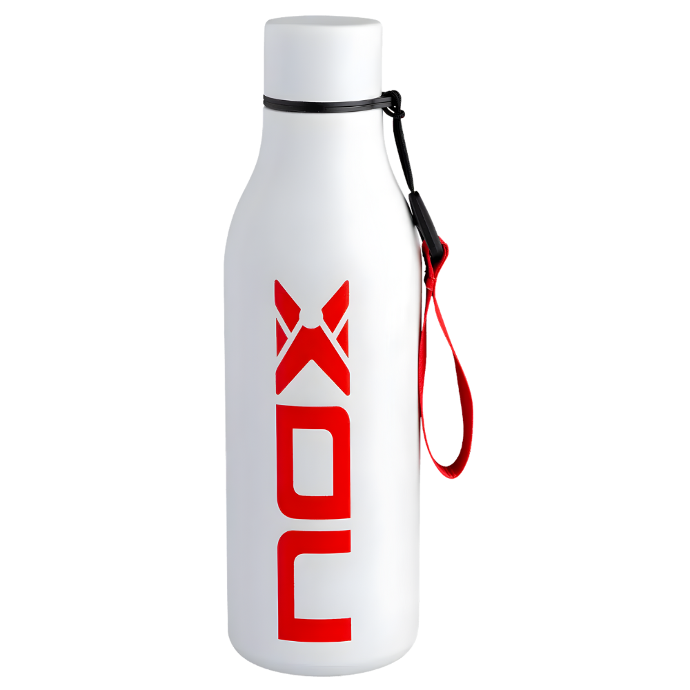 Nox Trinkflasche Weiß/Rot - Esprit Padel Shop