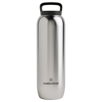 Gourde Waterdrop Inox Argentée - Esprit Padel Shop