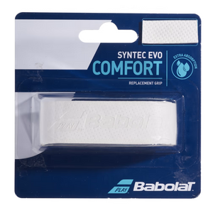 Grip Babolat Syntec Evo Confort Blanc - Esprit Padel Shop