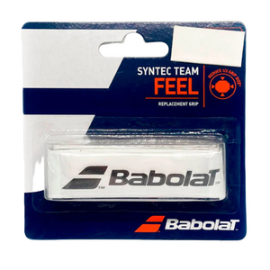 Grip Babolat Syntec Team Feel Blanc - Esprit Padel Shop