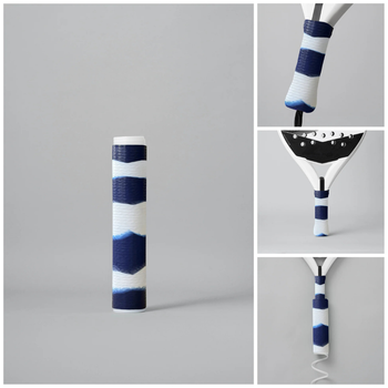 Grip Helix Pro Blanc/Bleu - Esprit Padel Shop