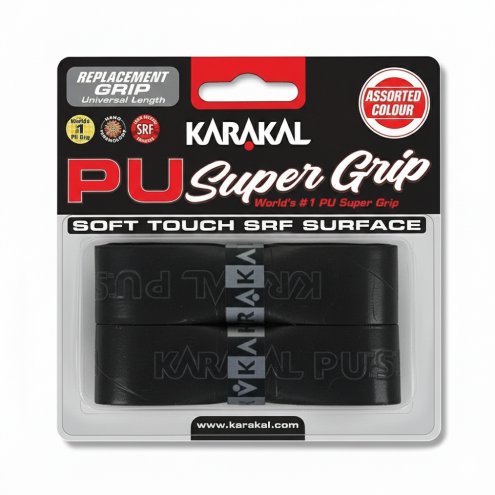 Grip Karakal PU Super Grip Noir x2 - Esprit Padel Shop