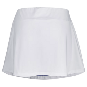 Jupe Babolat Play Skirt Blanc Femme 2024 Arrière - Esprit Padel Sho