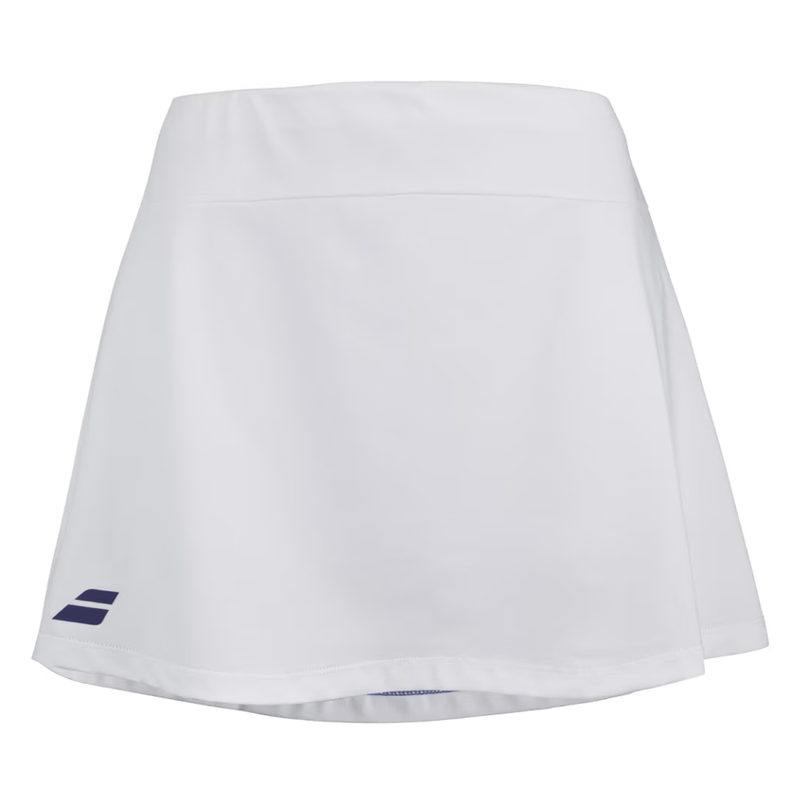 Jupe Babolat Play Skirt Blanc Femme 2024 - Esprit Padel Shop