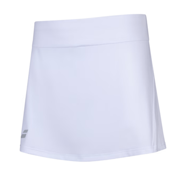Jupe Babolat Play Skirt Blanc Femme - Esprit Padel Shop