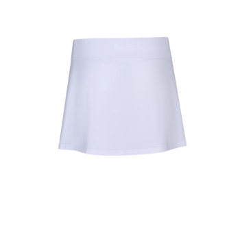 Jupe Babolat Play Skirt Blanc Femme Arriere - Esprit Padel Shop