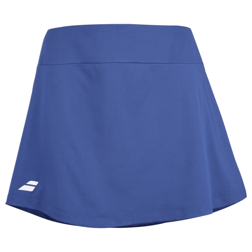 Jupe Babolat Play Skirt Bleu Femme 2024 Face - Esprit Padel Shop
