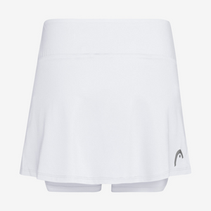 Jupe Head Club Basic Skort Blanc Femme Arriere - Esprit Padel Shop 