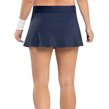 Jupe Nox Pro Bleu Marine Femme Mannequin Arrière - Esprit Padel Shop