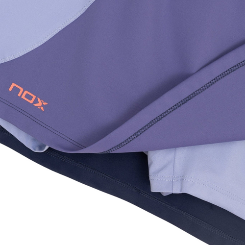 Jupe Nox Pro Violet Femme Zoom - Esprit Padel Shop