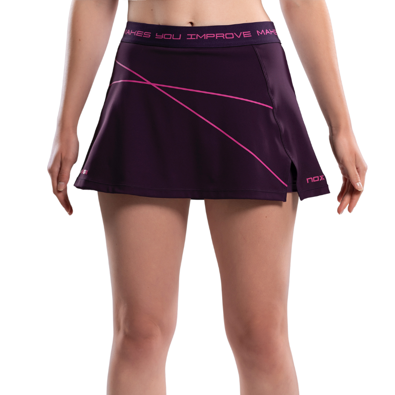 Jupe Nox Pro Violet Foncé Femme - Esprit Padel Shop