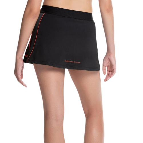Jupe Nox Team Noir Femme Arrière - Esprit Padel Shop