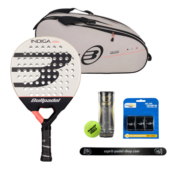 Pack Bullpadel Débutant Indiga Woman 2026 - Esprit Padel Shop