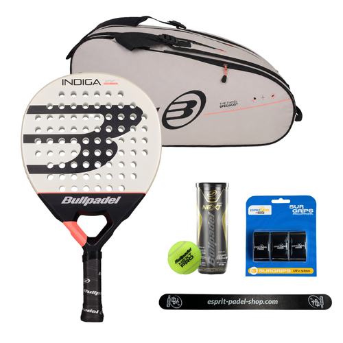 Pack Bullpadel Débutant Indiga Woman 2026 - Esprit Padel Shop