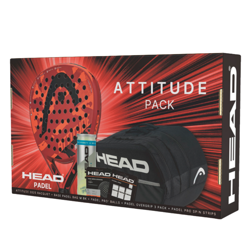 Pack Head Attitude 2026 - Esprit Padel Shop