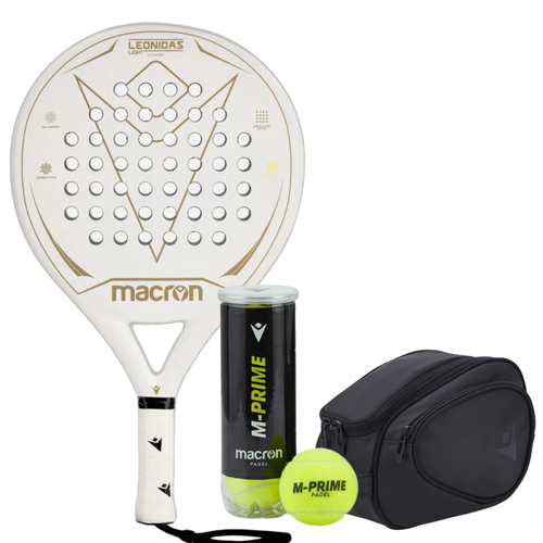 Raquette de padel Macron Leonidas Light Powder - Esprit Padel Shop