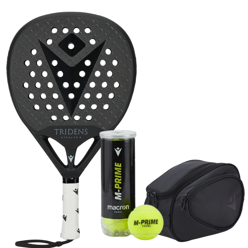 Raquette de padel Macron Tridens Stealth ll - Esprit Padel Shop