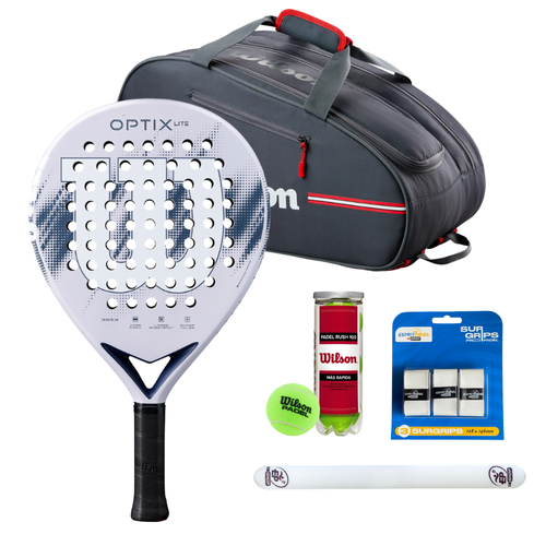 Pack Wilson Débutant Optix V2 Lite 2026 - Esprit Padel Shop