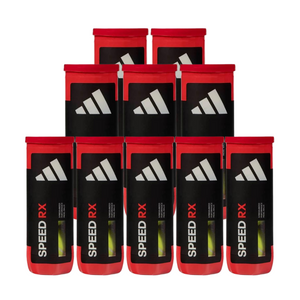 Pack de 10 tubes de balles Adidas Speed Rx - Esprit Padel Shop