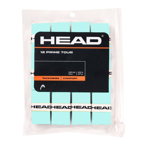 Pack de 12 Surgrips Head Prime Tour Bleu Clair - Esprit Padel Shop