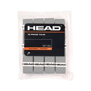 Pack de 12 Surgrips Head Prime Tour Gris - Esprit Padel Shop