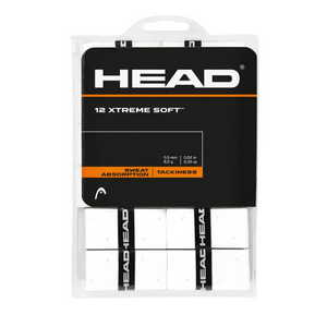 Pack de 12 Surgrips Head Xtreme Soft Blanc - Esprit Padel Shop