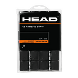 Pack de 12 Surgrips Head Xtreme Soft Noir - Esprit Padel Shop