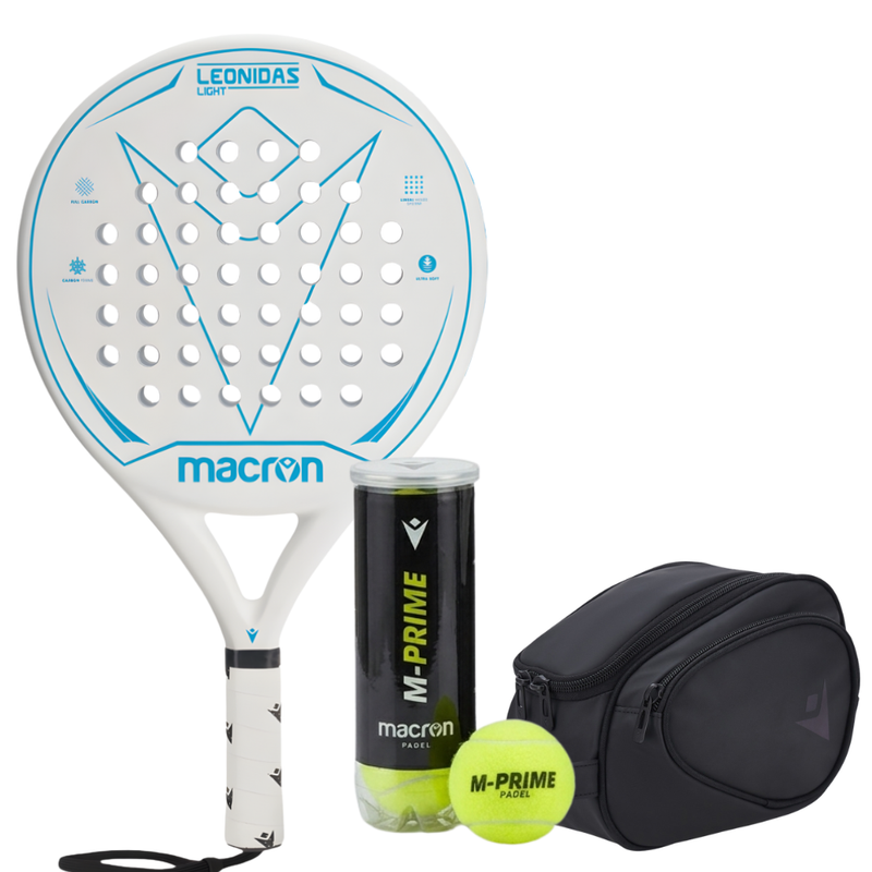 Raquette de padel Macron Leonidas Light - Esprit Padel Shop