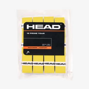 Pack de 12 Surgrips Head Prime Tour Jaune - Esprit Padel Shop