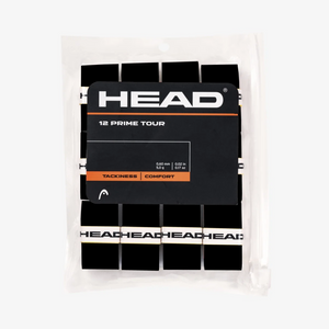 Pack de 12 Surgrips Head Prime Tour Noir - Esprit Padel Shop