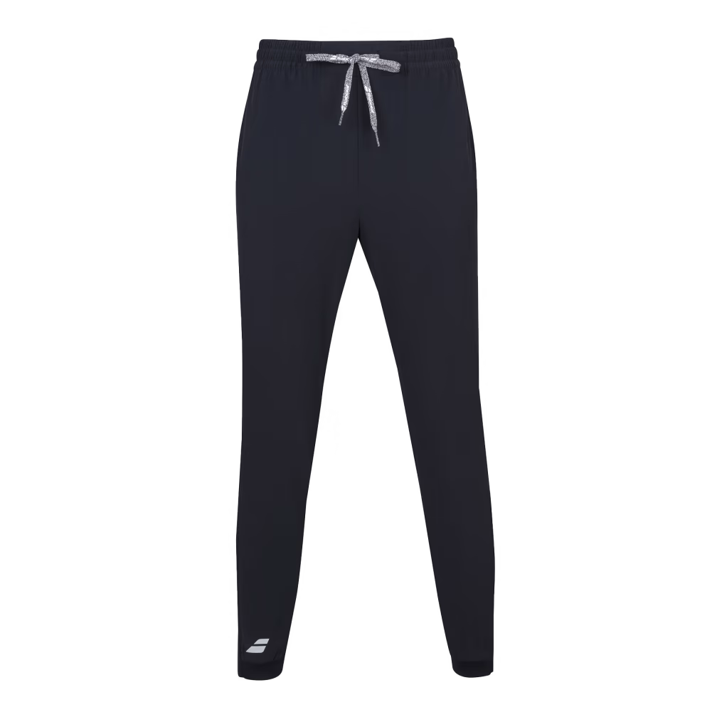 Pantalon de survêtement Babolat Play Pant Noir Femme Face - Esprit Padel Shop