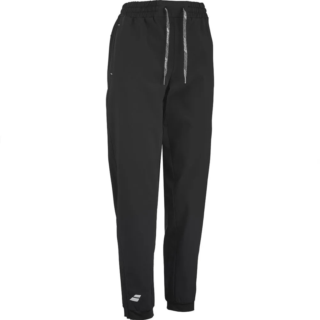 Babolat Play Pant Black Junior 2024 tracksuit trousers - Esprit Padel Shop