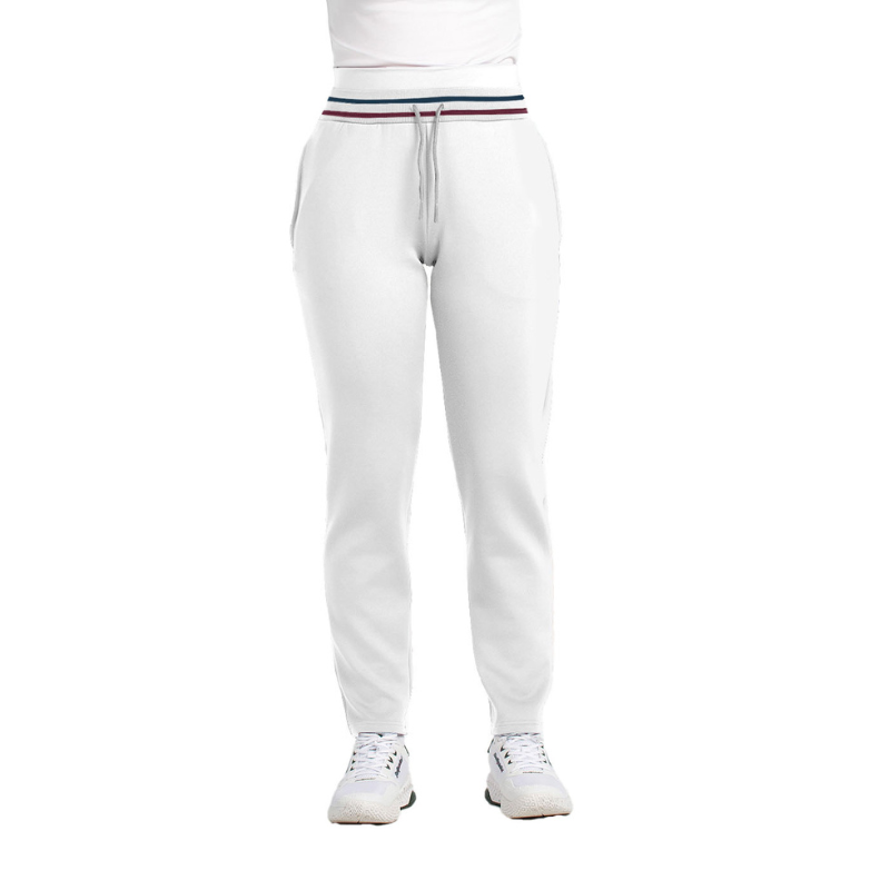 Pantalon de survêtement Bullpadel Aranga Blanc Femme - Esprit Padel Shop