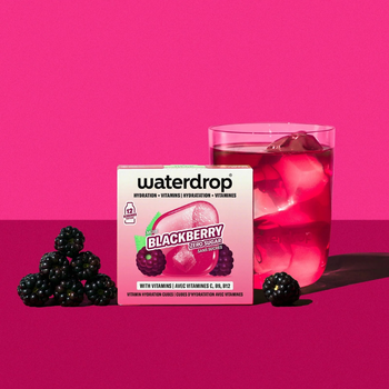 Pastilles d'hydratation Waterdrop Microdrink Mûre x12 - Esprit Padel Shop
